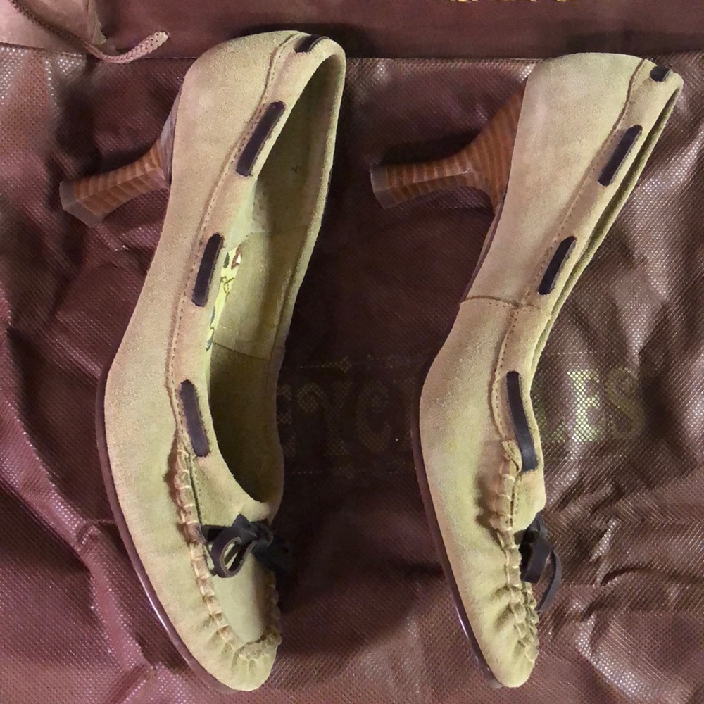 Seychelles Squabble Oatmeal Suede sz:7 - Picture 4 of 8